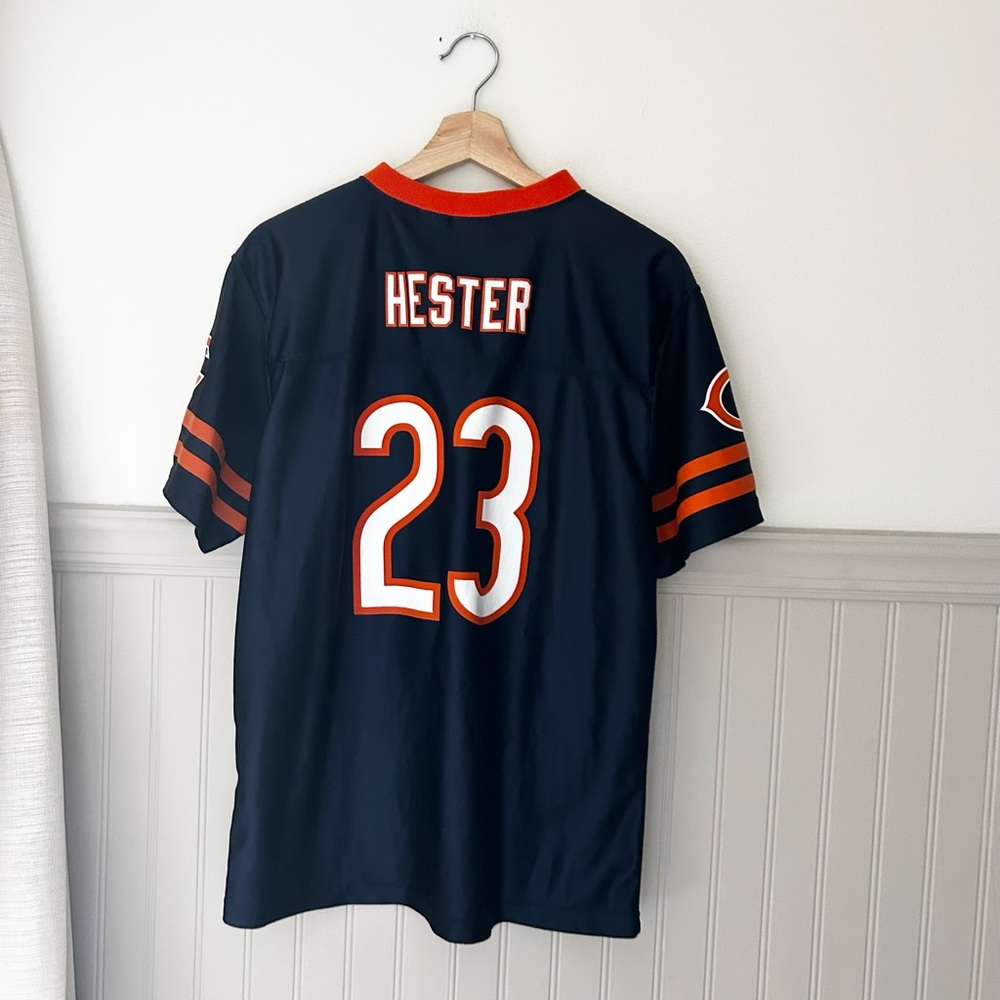 NFL Boys XL 18–20 Chicago Bears Navy #23 Devin Hester Youth Football Jersey